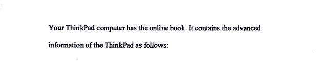 [ The ThinkPad online book (original) ]