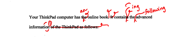 [ The ThinkPad online book (markup) ]